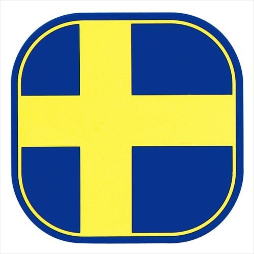 フラッグコースター(6入)59226 スウェーデン