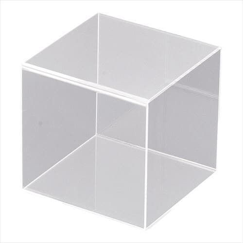 アクリルディスプレイ サイコロ透明4面体 140角