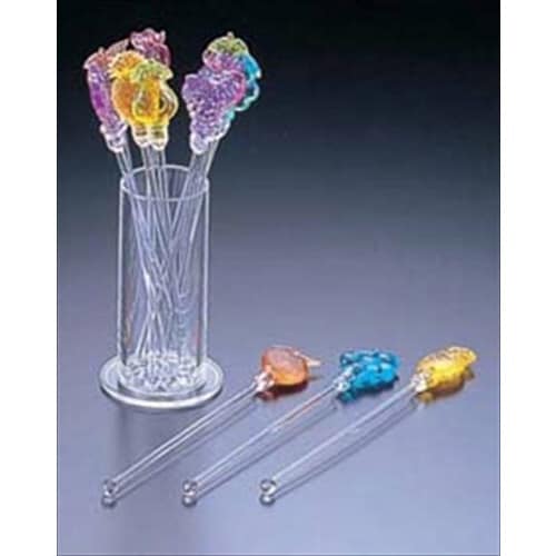 アクリルフルーツマドラー12本セット(スタンド付)