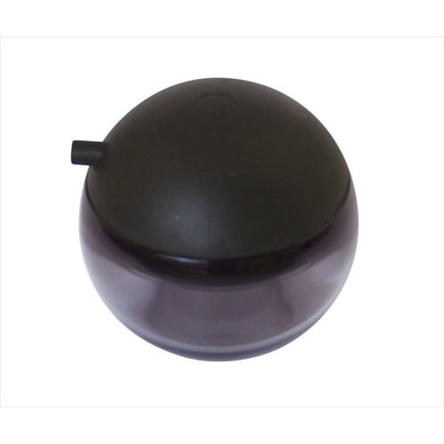 ワンプッシュ液体調味料入れ ココロ ブラック