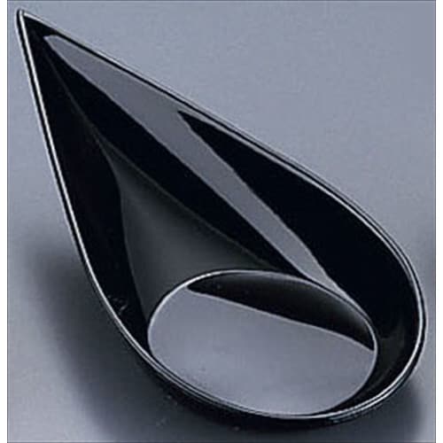 ソリア 雫型スプーン (40個入) ブラック