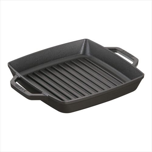 ストウブ ピュアグリル スクエア 23cmBL