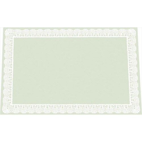 無蛍光紙 マットレースB グリーン(100枚入)L