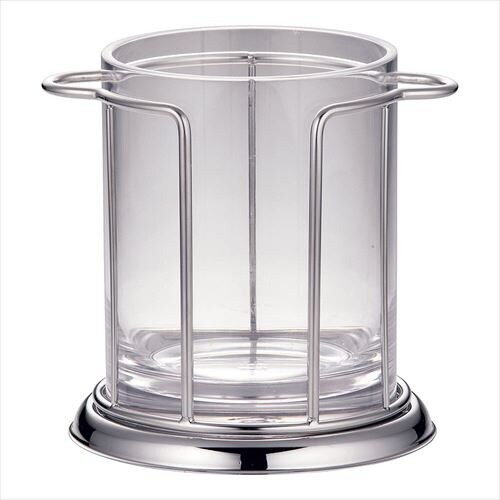 ストレート型 アイスペールピューターメッキ仕上げ