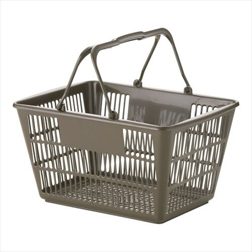 ショッピングバスケットU−17 ブラウン