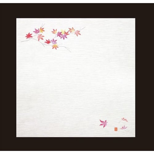 耐油しぼり懐敷 4寸(100枚入)もみじ