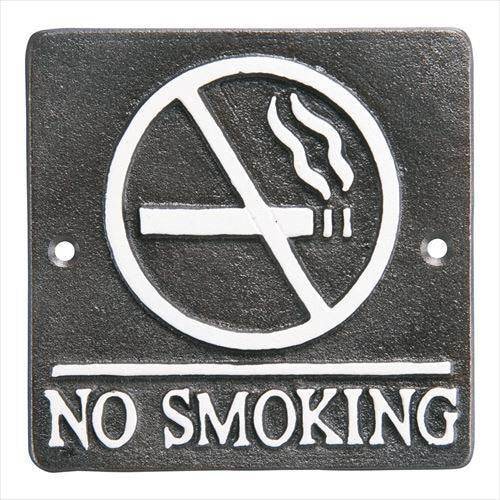 スクエアサイン NO SMOKINGBL