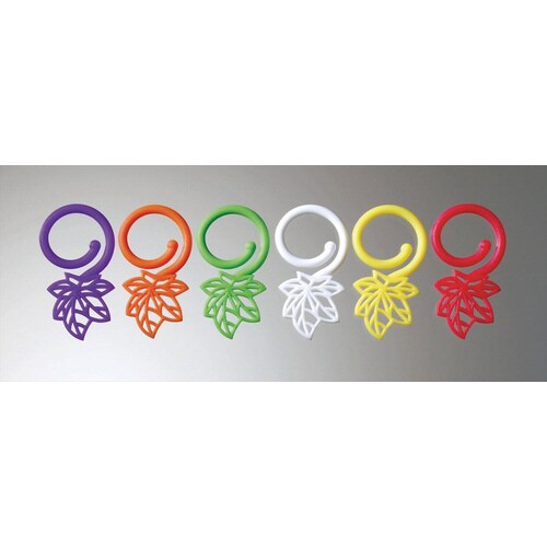 シリコンステムウェアチャームセット グレープリーフ