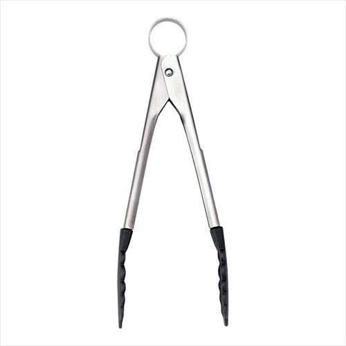 クイジプロ18−0シリコン万能トングミニブラック