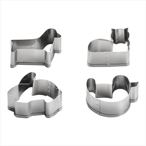 クッキー抜き型セット動物Aセット(4ヶ入)