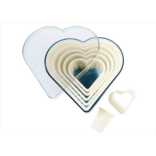 樹脂製パテ抜 ハートギザ7PCSセット