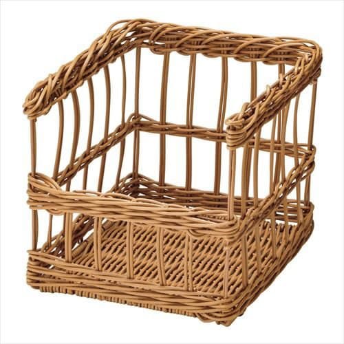 樹脂フランスパンスタンド 前開 茶小