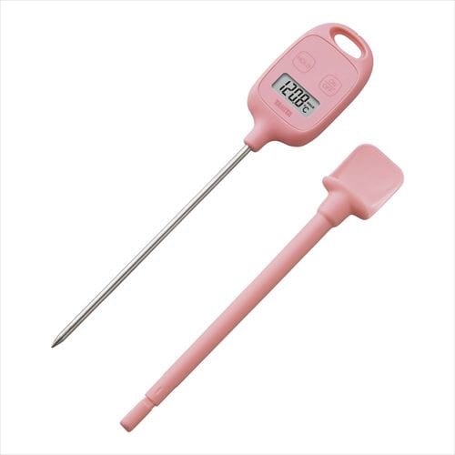 デジタル料理用スティック温度計(ピンク)
