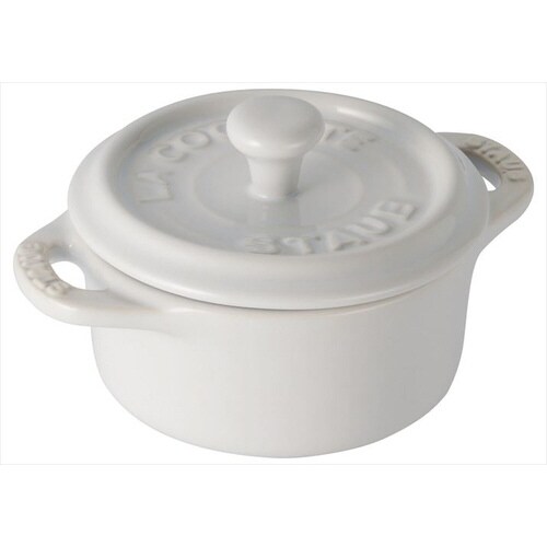 ストウブ セラミックラウンドミニココット ホワイト