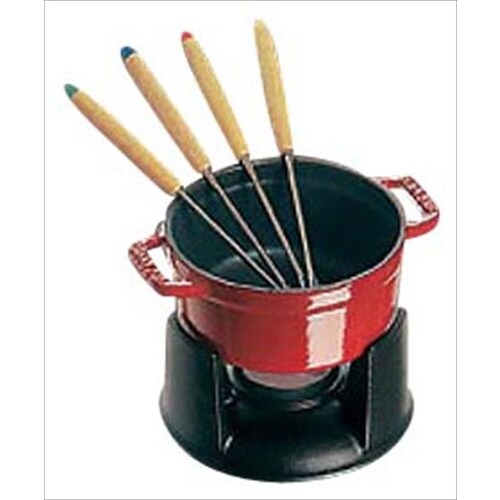 ストウブ ミニ・チョコ フォンデュセット チェリー