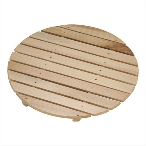 天然木盛込桶用目皿 クリアー尺4用 30017