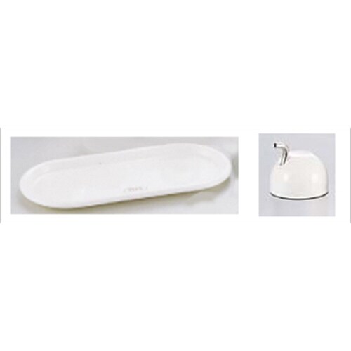 ピペシリーズ カスタートレー  ホワイト