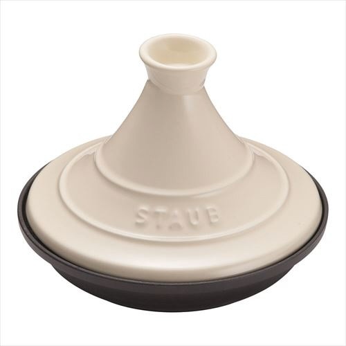 タジン鍋(セラミックドーム) 20cm 白