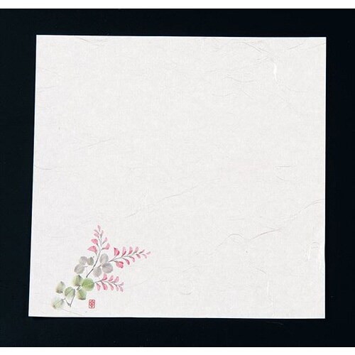 遠赤抗菌和紙 花ごよみ懐敷(200枚入)萩