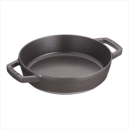 ストウブラウンド両手フライパン20cmBL