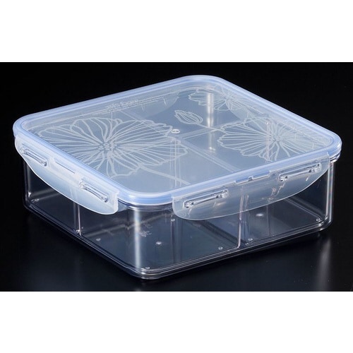 L&L ビスフリーコンテナ スクエア仕切付