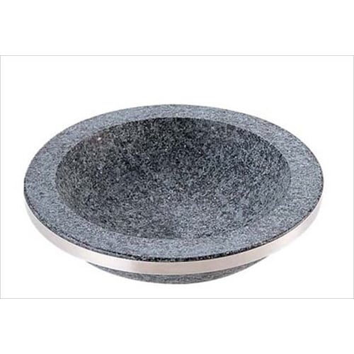 長水 石焼煮込み鍋 手無 補強リング付 28cm