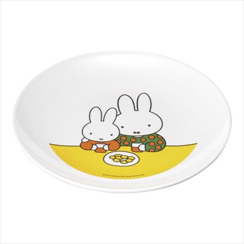 メラミンお子様食器 「ミッフィー」cm−6C 丸皿