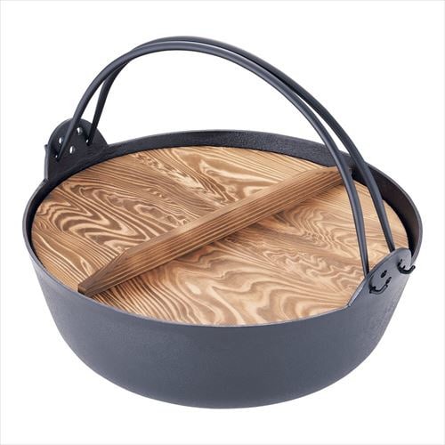 五進 ジャンボ田舎鍋(鉄製)36cm