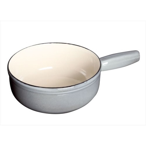 ストウブ チーズフォンデュポット 23cm グレー