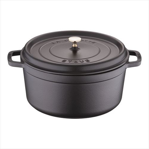 ストウブピコ・ココットラウンド30cm黒