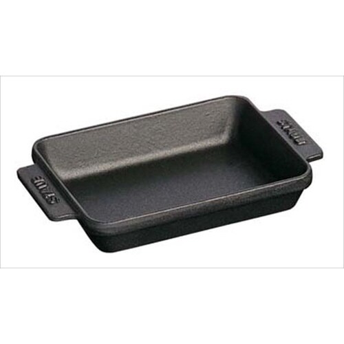 ミニ・レクタンギュラー ディッシュ 黒