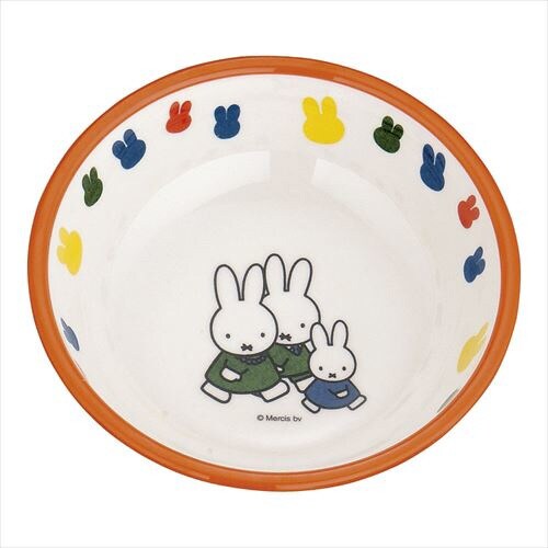 メラミンお子様食器「ミッフィー」ボール