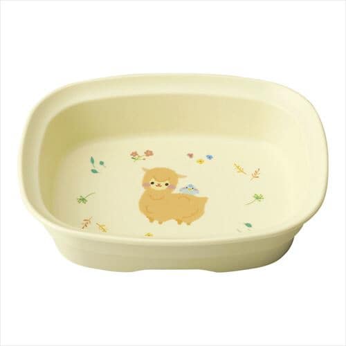 メラミン食器 アルパカーナ イエロー角小鉢