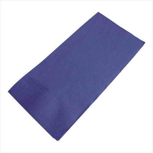 8つ折ナフキンD28フレンチブルー(50枚入)