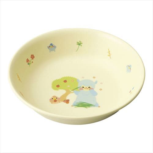 メラミン食器 アルパカーナ イエロー主菜深皿