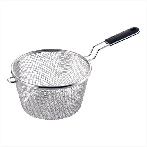 天ぷら名人 深型天ぷら鍋油きりざるTM−03