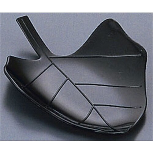 ソリア リーフプレート (12個入) ブラック