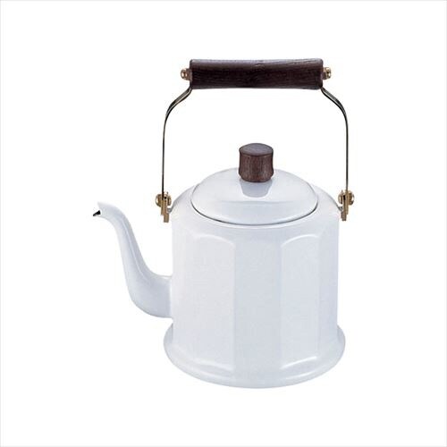 ホーロー ロイヤルクラシックケットル2L ホワイト