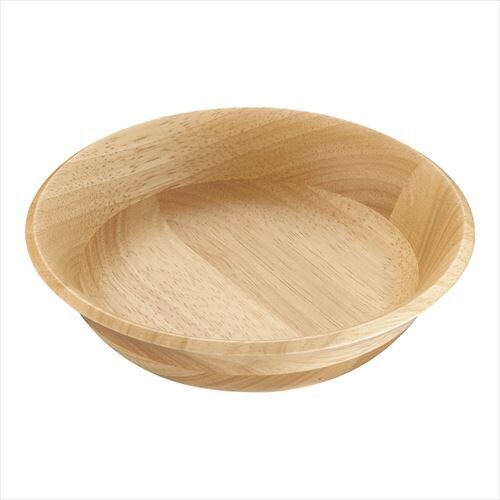 ラバーウッド サラダボールハーフナチュラル