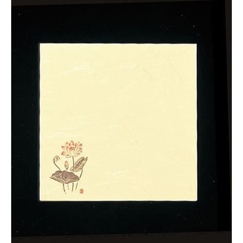 5寸懐紙 四季の花(100枚入) はす・仏事