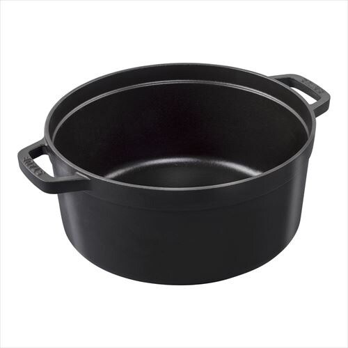 ストウブピコ・ココットR(蓋無)26cm黒