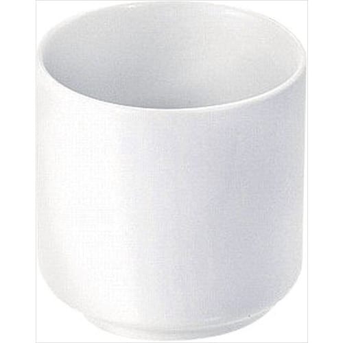 高強度磁器 ホワイトWH−001 湯呑