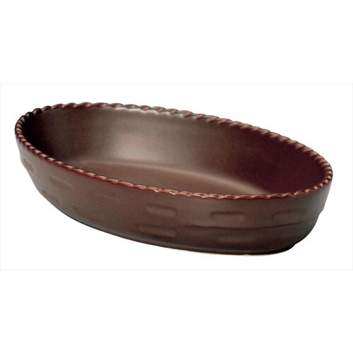 オーバルベーカー ブラウン22cm (BR)
