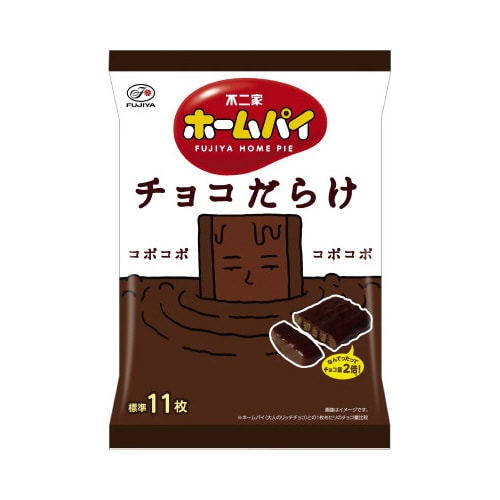 ホームパイチョコだらけミドルパック×18