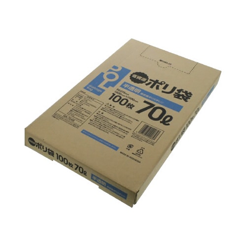 GA−704BBOX省資源ポリ70L半透明800P