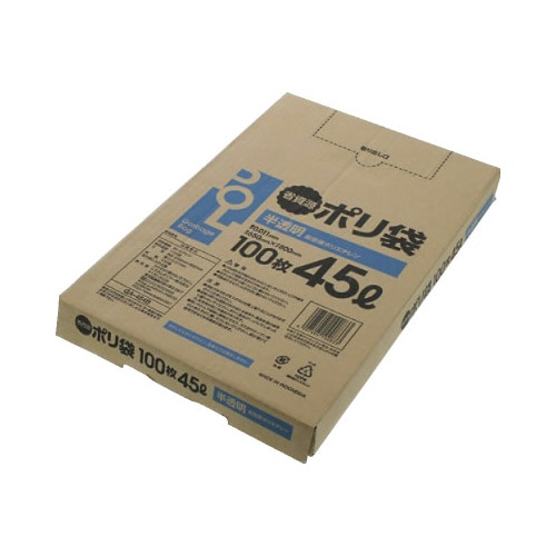 GA−454B ポリ袋 45L半透明1200P