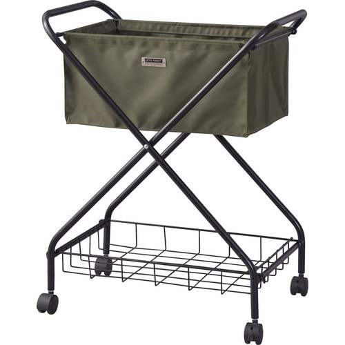 フォールディングバスケットワゴン MIP−83GR