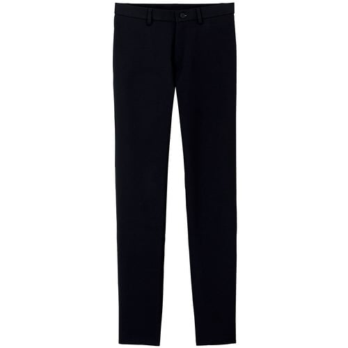 フィットストレートパンツ6008NSブラックL