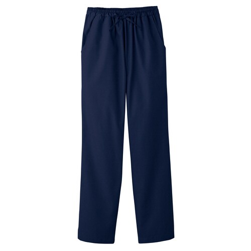 レディスストレートパンツ6012SCDネイビーS