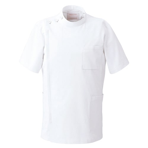 男子上衣1010CRホワイトS